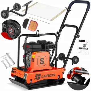 SCHWARTZMANN zhutňovač platní / podbíjačka 6,5 HP 400 m²/h
